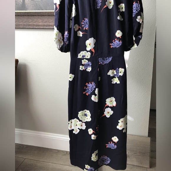 NWT LEWIT NAVY NIGHT POSIE DRESS SIZE 12 - Picture 5 of 13